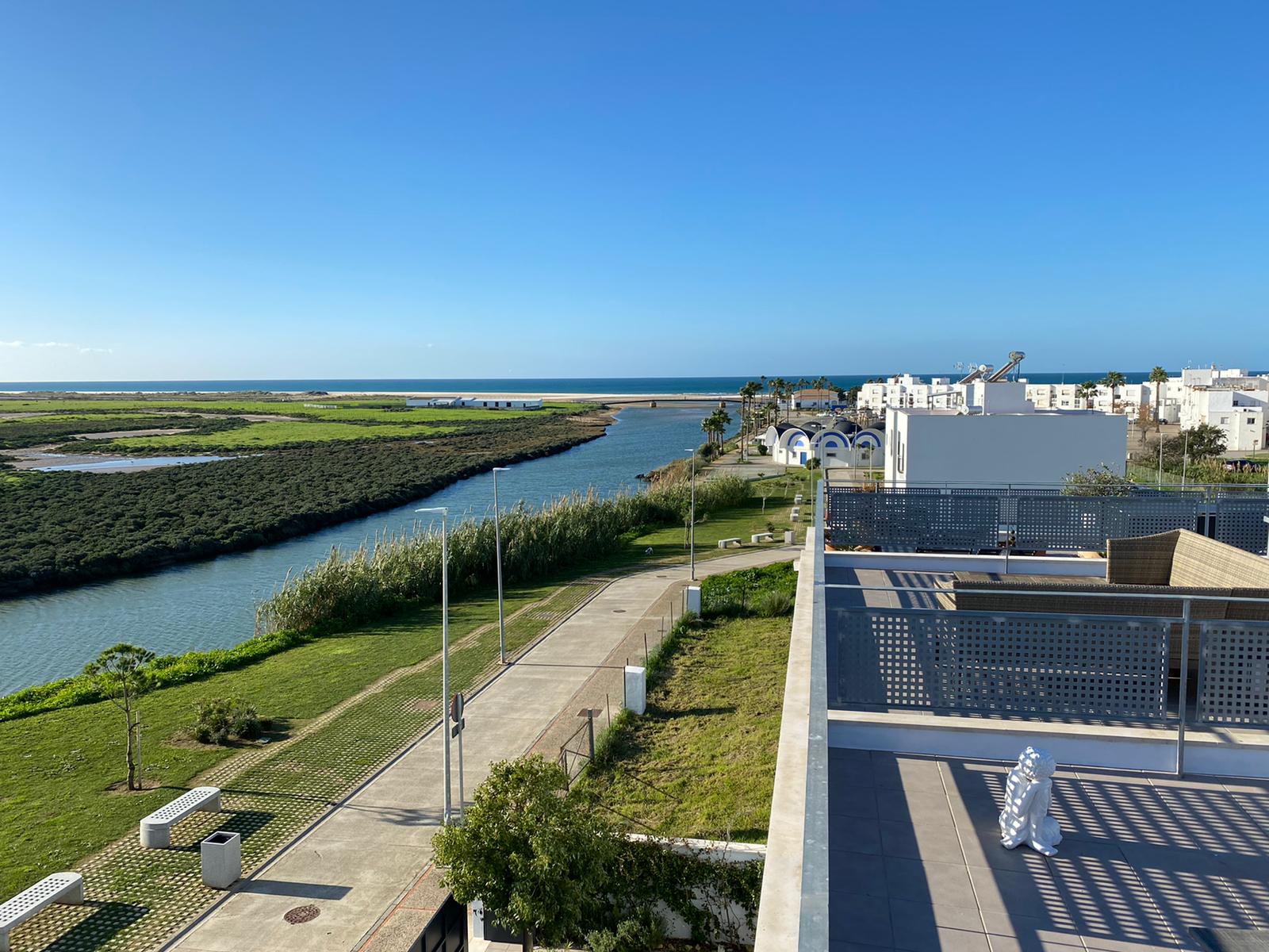 View from roof terrace