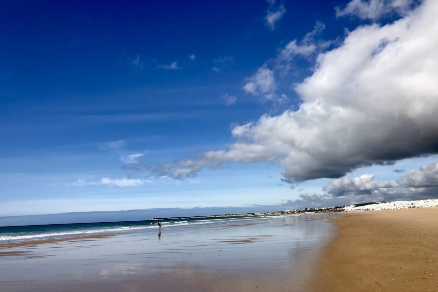 Vista de la playa de Conil