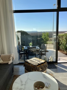 Blick aus Wohnzimmer