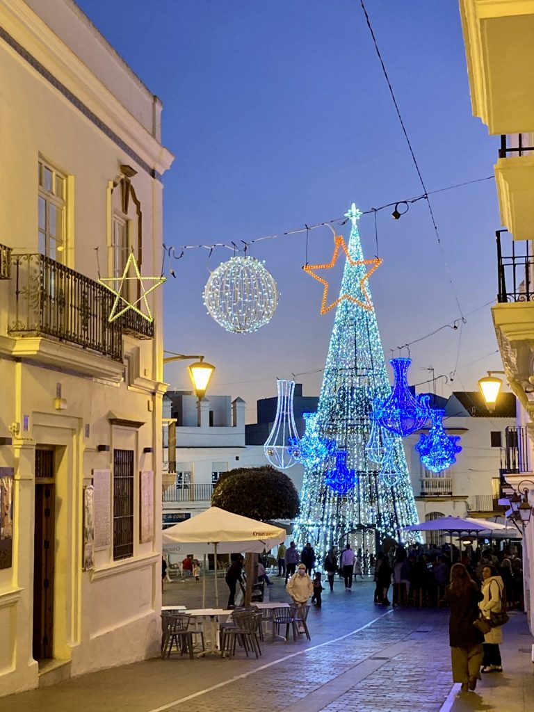 Weihnachtsbaum in Conil